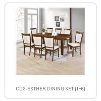COS-ESTHER DINING SET (1+6)